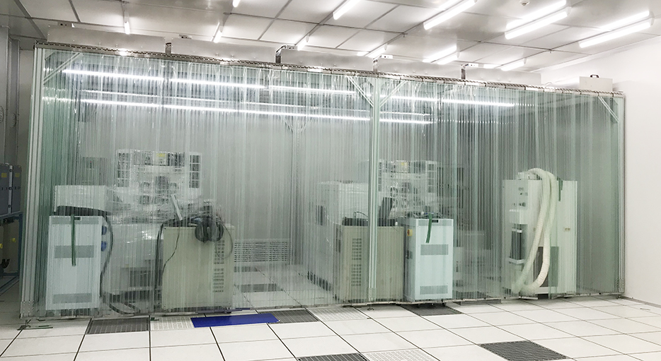 上海集成電路中心ICRD百級(jí)潔凈室建設(shè)。