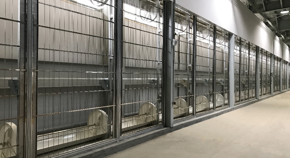 無(wú)塵涂裝——卷簾空氣空氣過(guò)濾單元安裝中