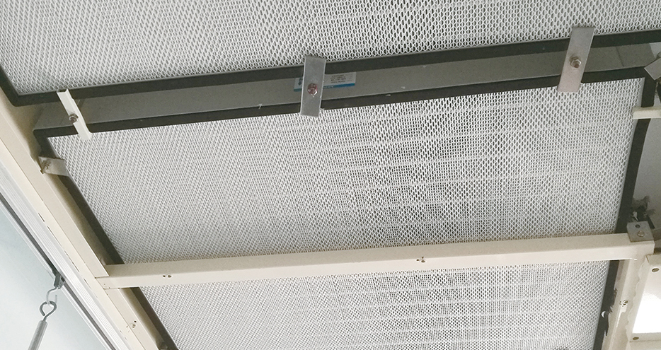 病房空氣過(guò)濾器安裝（送風(fēng)）