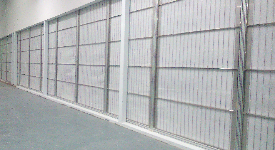 卷簾過濾器內(nèi)側(cè)